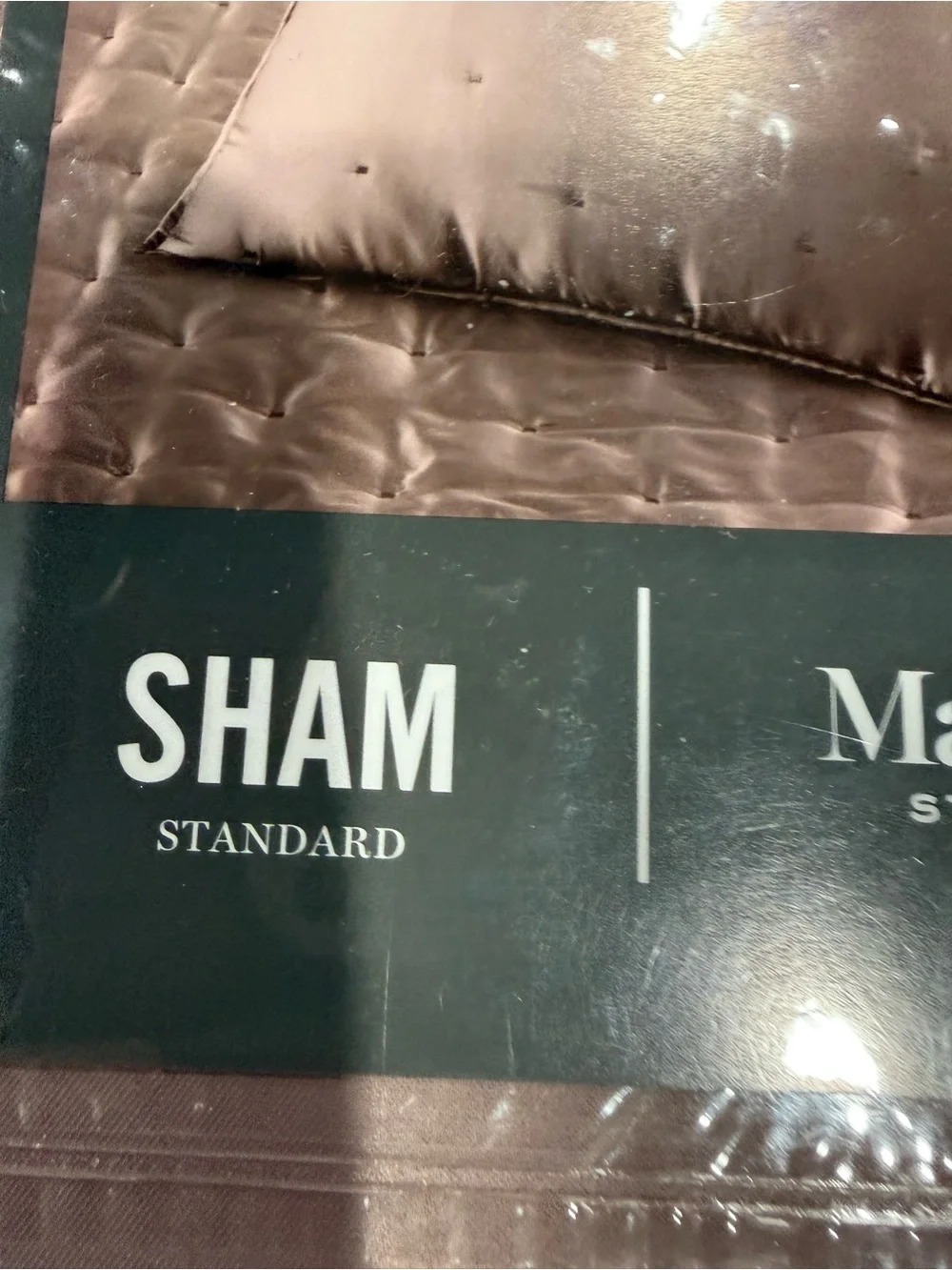Martha Stewart Pillow Sham in Dusty Rose Mauve